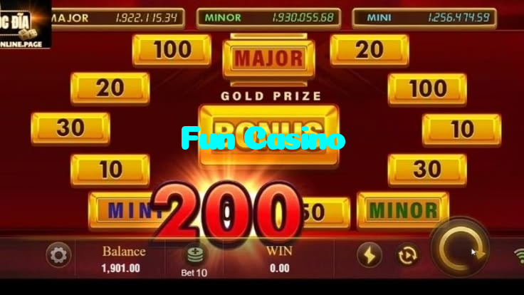 Fun Casino casino presented on mobile device in Pakistan with slots and live games